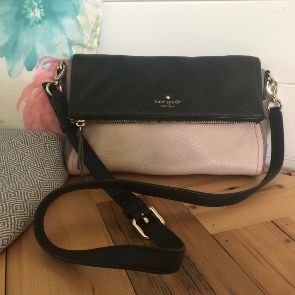 Kate Spade New York Cobble Hill Marsala Leather Convertible Crossbody Bag Purse